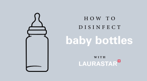 How to clean and sterilise baby bottles